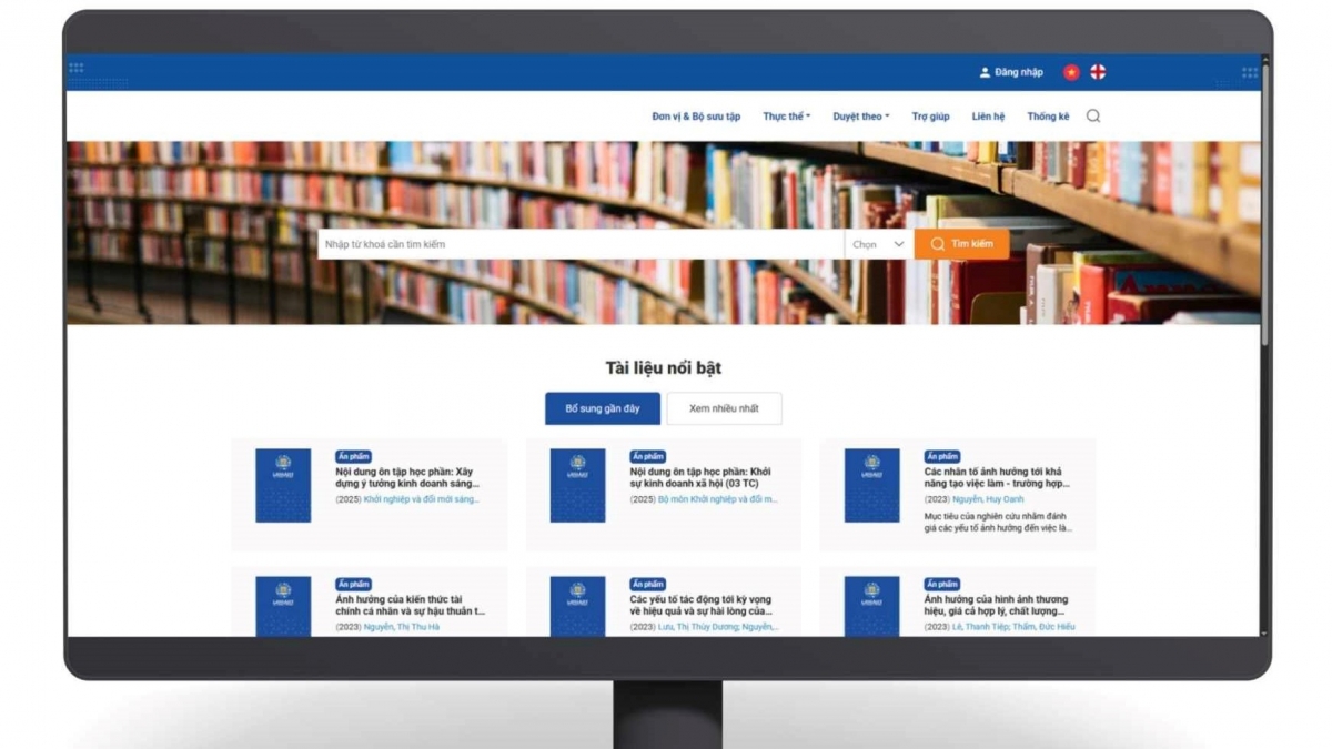 Hệ thống thư viện Việt Nam đứng trước bước ngoặt lớn: Từ mô hình lưu trữ truyền thống chuyển sang quản trị tri thức số. Ảnh: baochinhphu.vn​