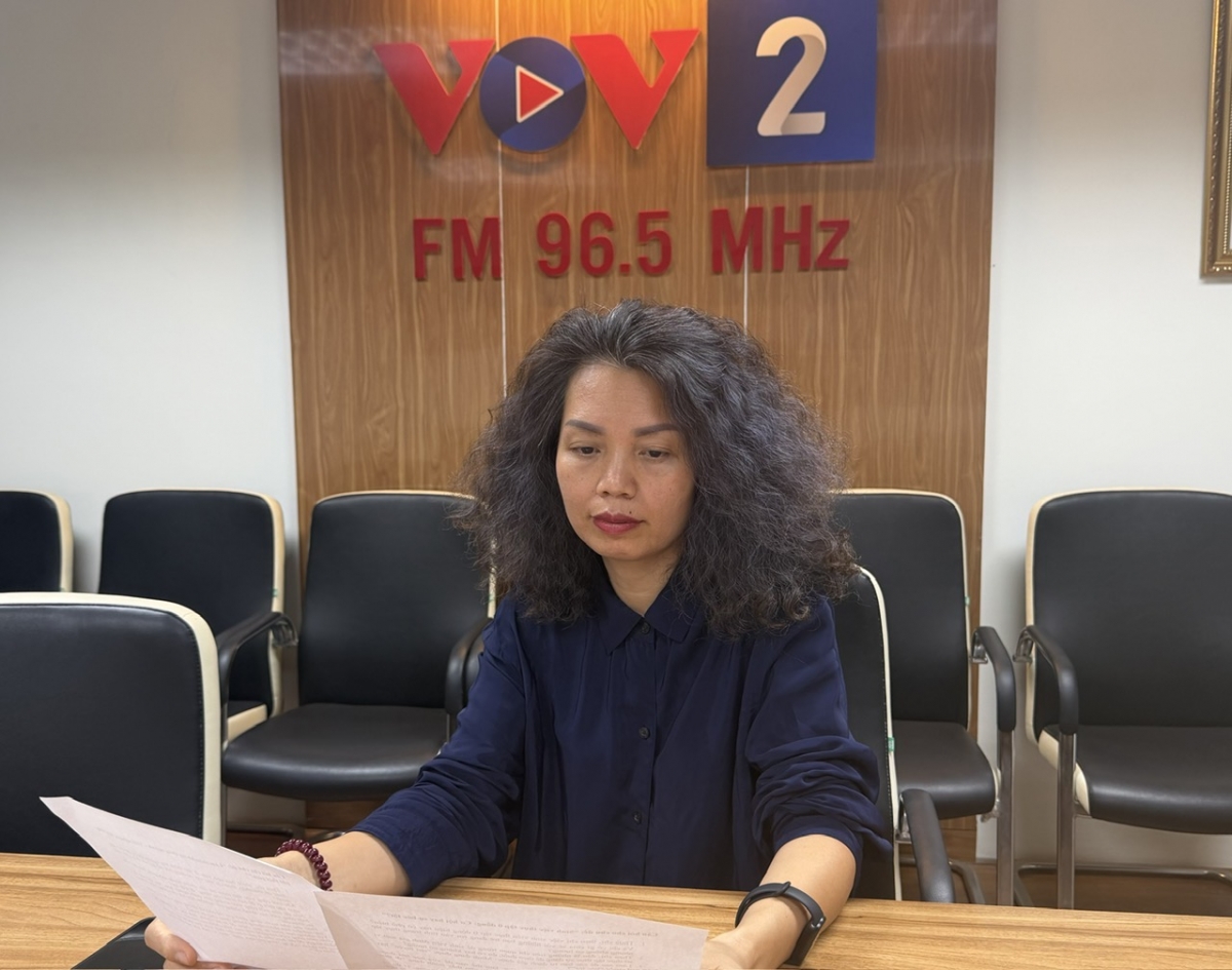 Chuyên gia tâm lý Nguyễn Hà Thành, Đại học FPT (Ảnh: VOV2)