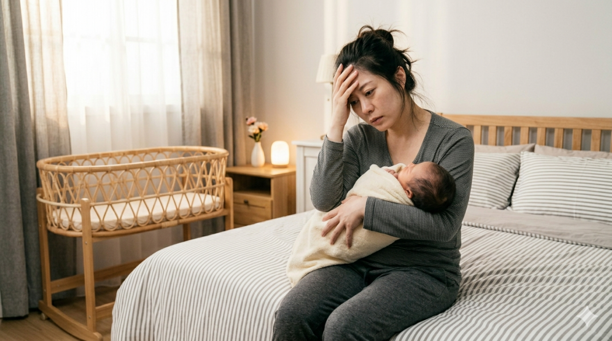 Người mẹ nên học các lớp tiền sản để phòng ngừa trầm cảm sau sinh. Ảnh minh họa