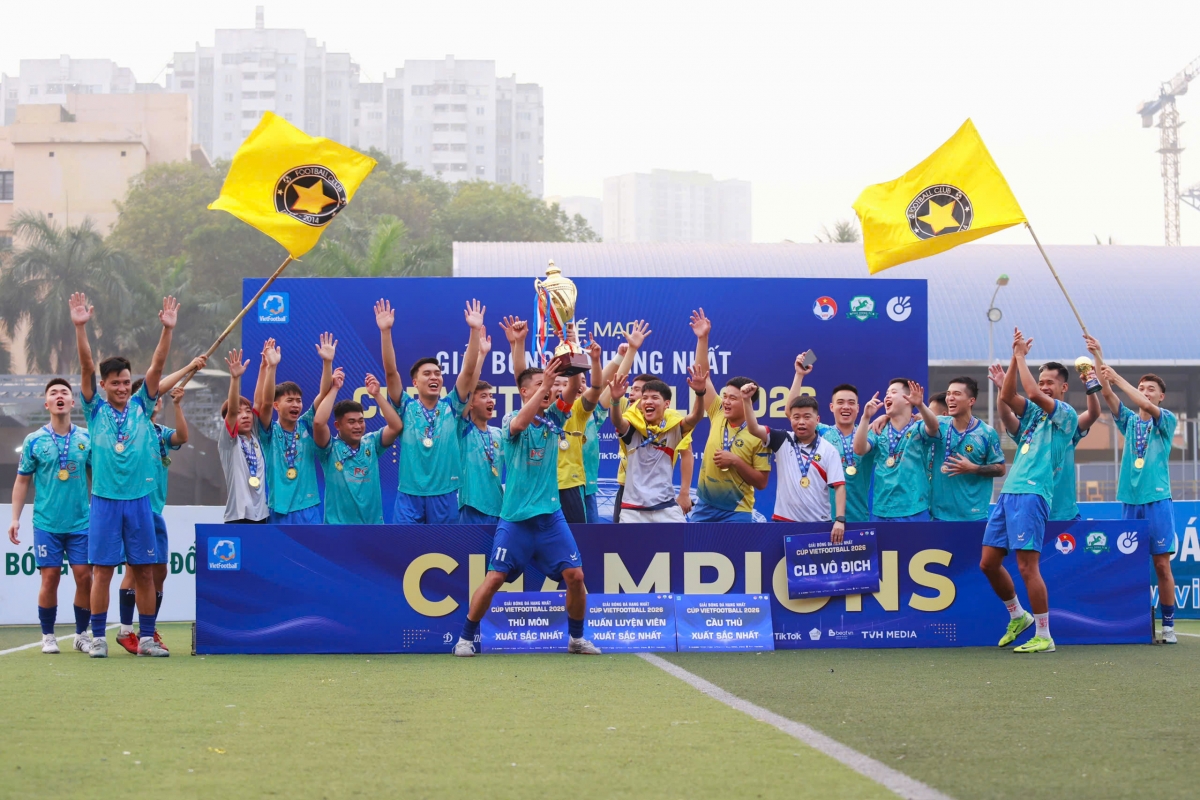 FC SAO giành chức vô địch HL1-S10 (Ảnh BTC)