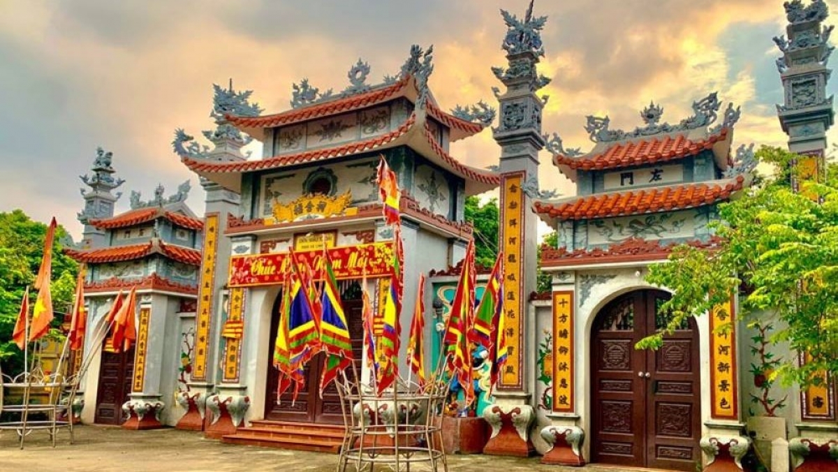 Đình Phúc Xá (hay còn gọi là đình Bắc Biên), Hà Nội - Nơi thờ Lý Thường Kiệt tại quê hương ông. Nguồn: Greensm.com.