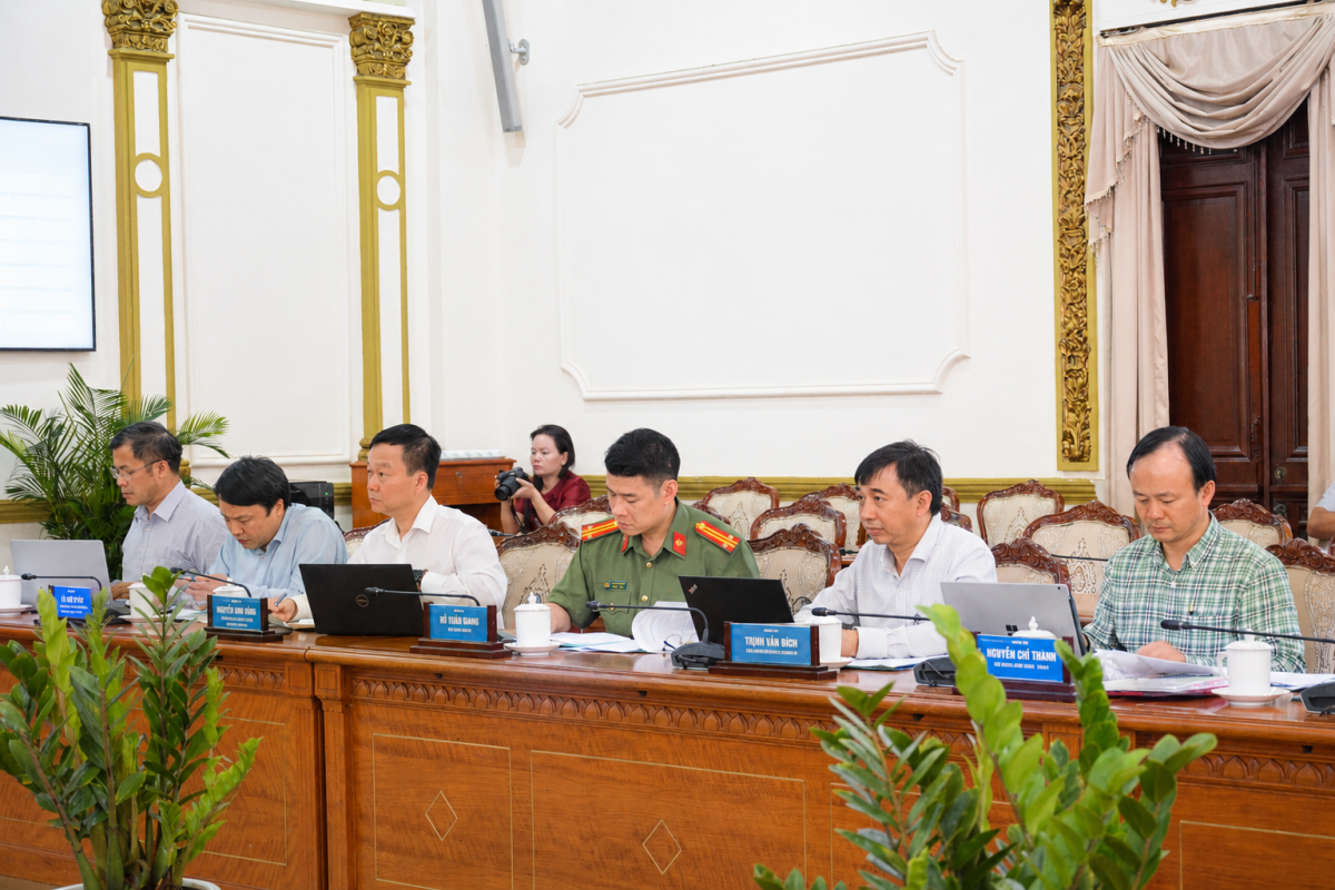 Thành viên đoàn công tác tại buổi làm việc (Ảnh: MOET)