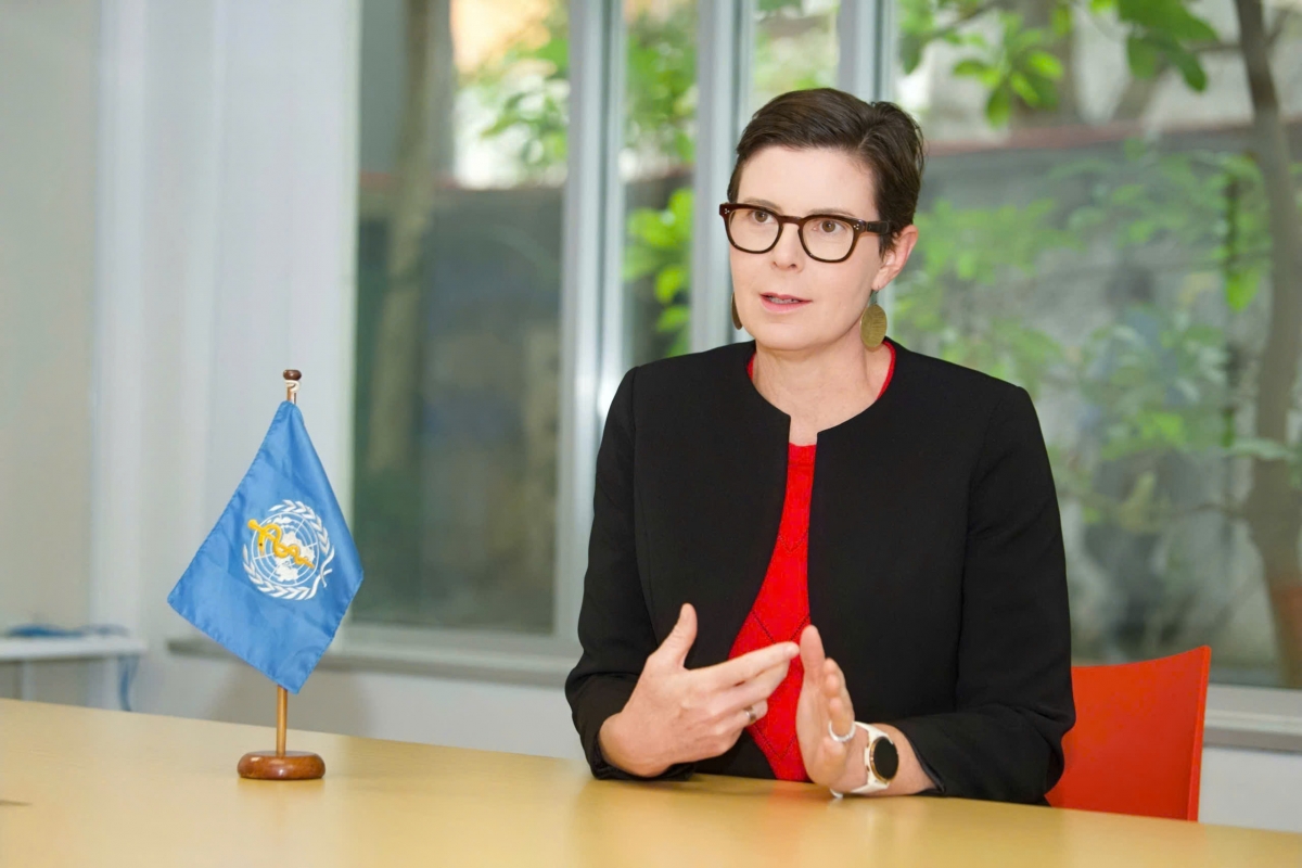 TS Angela Pratt, Trưởng Đại diện WHO tại Việt Nam (Nguồn: WHO)