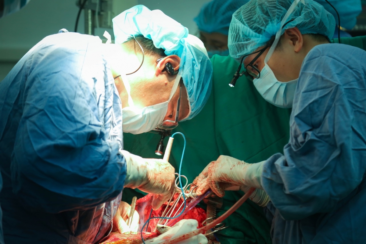 Trong vòng 1 tuần (từ 18 đến 23/5/2026), Bệnh viện Hữu nghị Việt Đức đã thực hiện thành công 21 trường hợp ghép tạng (Ảnh: BVCC)