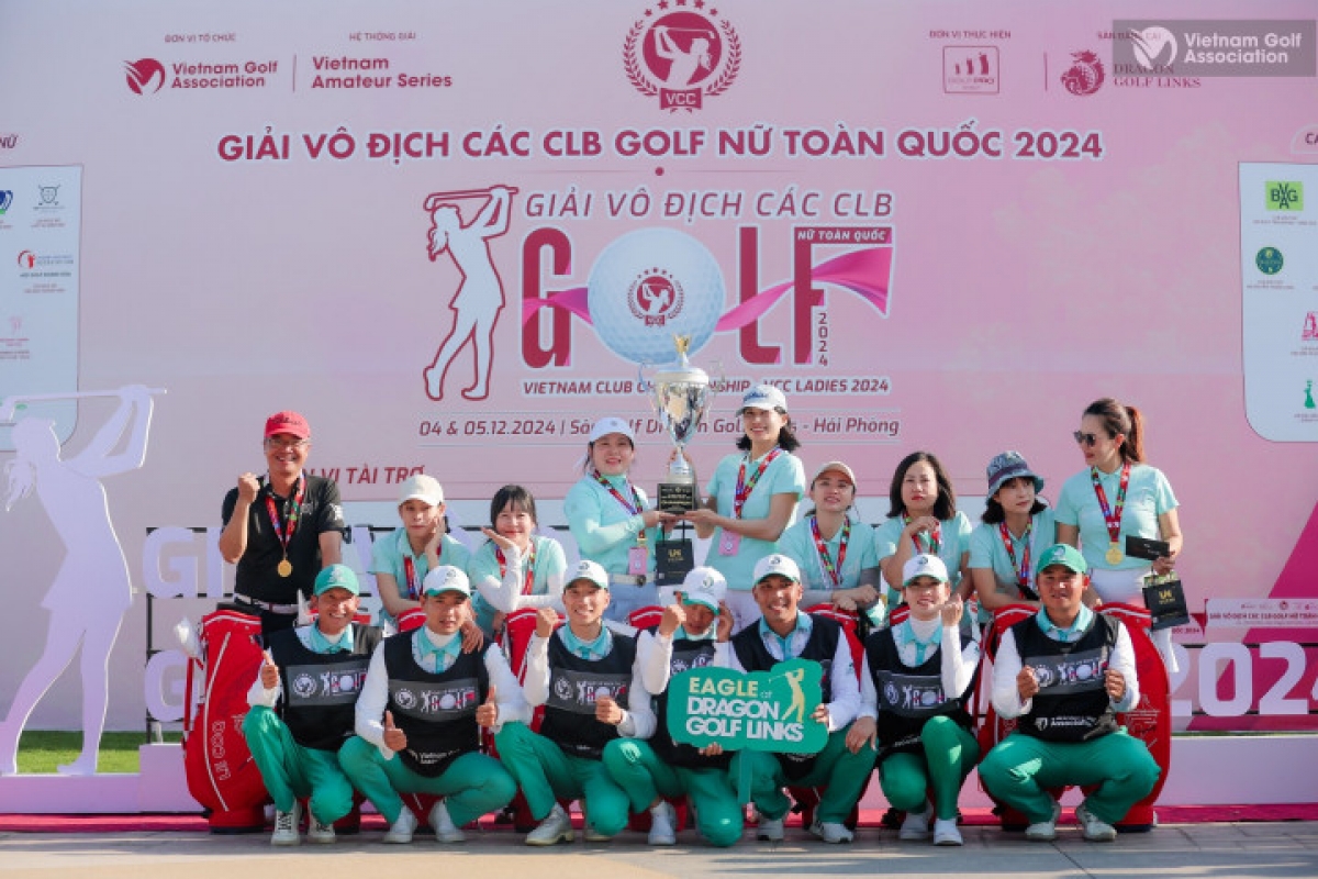 CLB Luật sư miền Bắc là ĐKVĐ giải các Câu lạc bộ Golf Nữ Toàn quốc 2024 (ảnh: BTC)