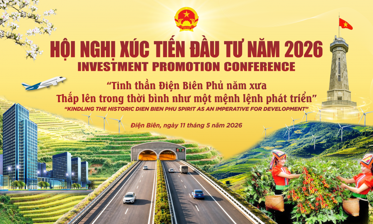 Trong 2 ngày diễn ra Hội nghị, tỉnh Điện Biên vinh dự được đón Lãnh đạo Đảng, Nhà nước và trên 1.200 đại biểu (bao gồm một số cơ quan ngoại giao như Thái Lan, Pháp, Trung Quốc, Nhật Bản, Hàn Quốc, Lào). Ảnh: BTC