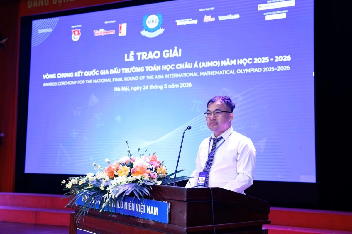 TS. Đặng Minh Tuấn, Phó Trưởng ban Tổ chức, Chủ tịch Hội đồng chuyên môn
(Ảnh: BTC)