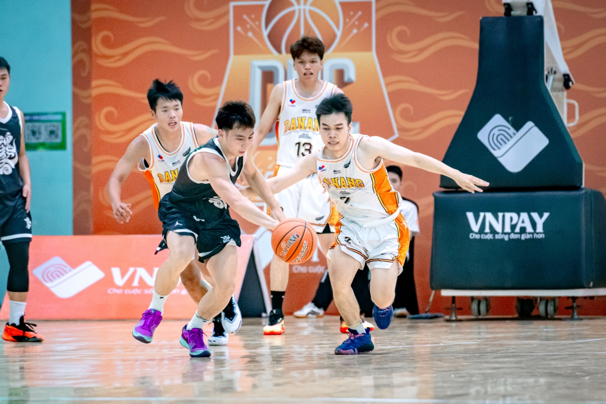 Giải bóng rổ Danang Pro-Am Basketball Championship 2026 đã xác định được 4 đội vào bán kết (ảnh: BTC)