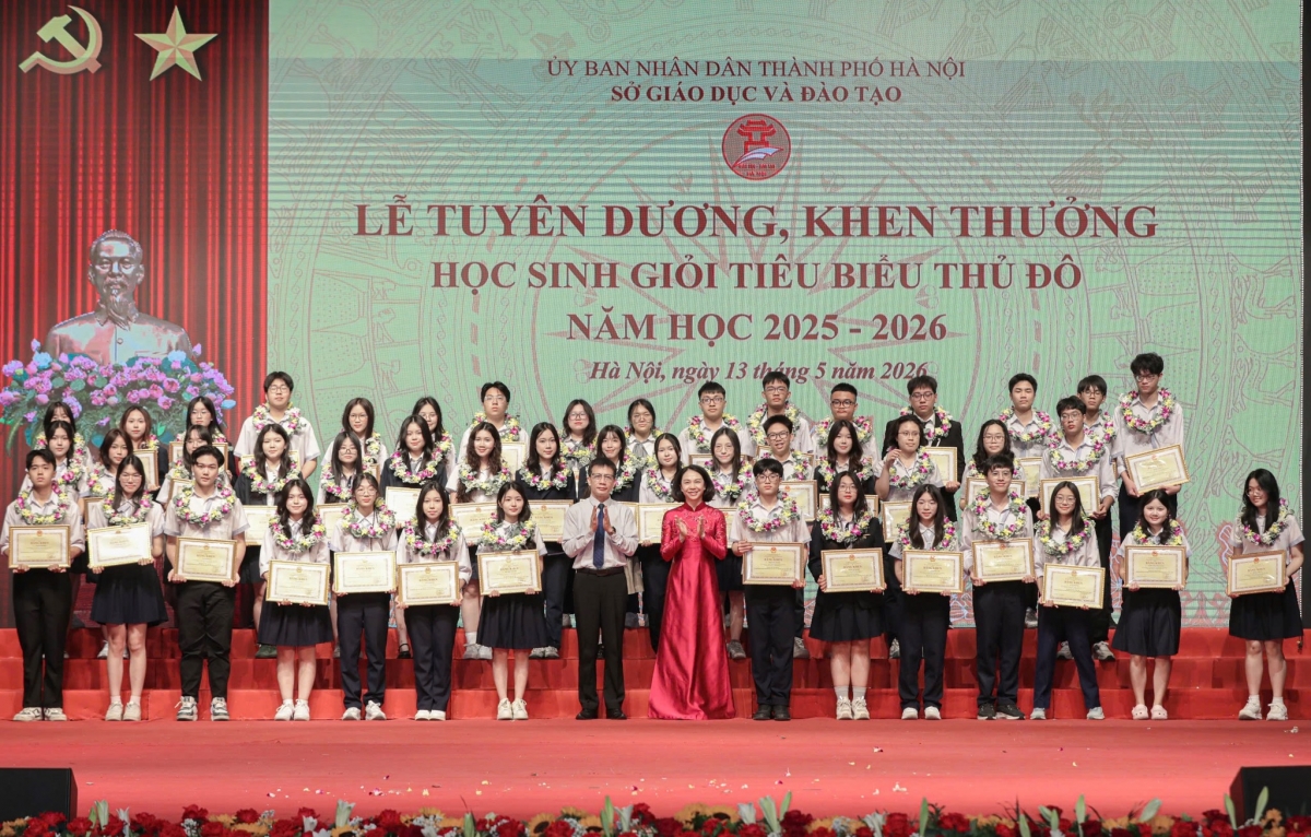 Năm học 2025-2026, học sinh TP. Hà Nội đoạt 15 giải quốc tế, 207 giải quốc gia
(Ảnh: BTC)