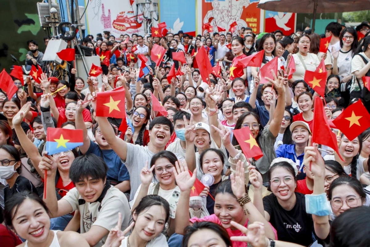 Việt Nam hạnh phúc. Ảnh: Plo.vn