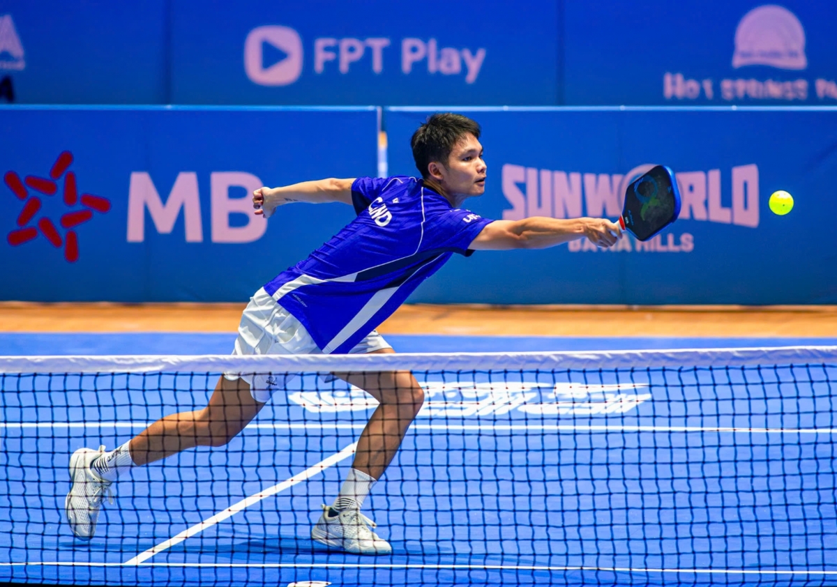 Trịnh Linh Giang lần đầu khoác áo CLB CAND tại PPA Tour Asia MB Vietnam Cup 2025 (ảnh: BTC)
