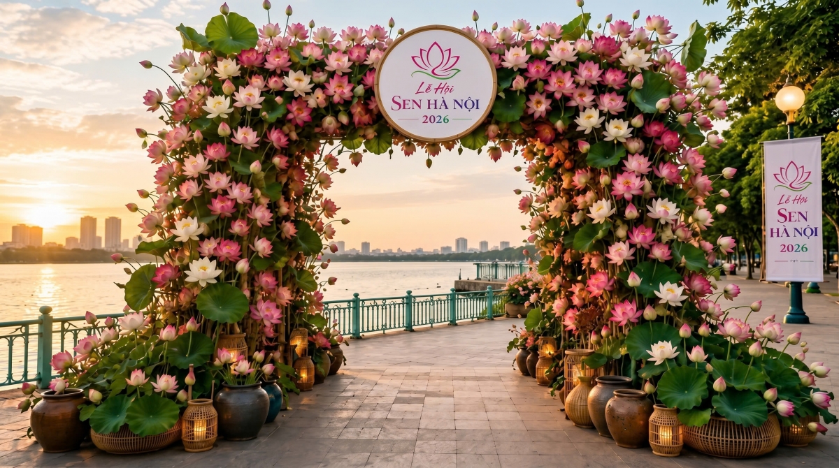 Lễ hội nhằm quảng bá những giá trị văn hóa, du lịch đặc sắc của Thăng Long - Hà Nội, tôn vinh vẻ đẹp và giá trị của hoa sen trong đời sống văn hóa Việt Nam. (Ảnh: BTC)
