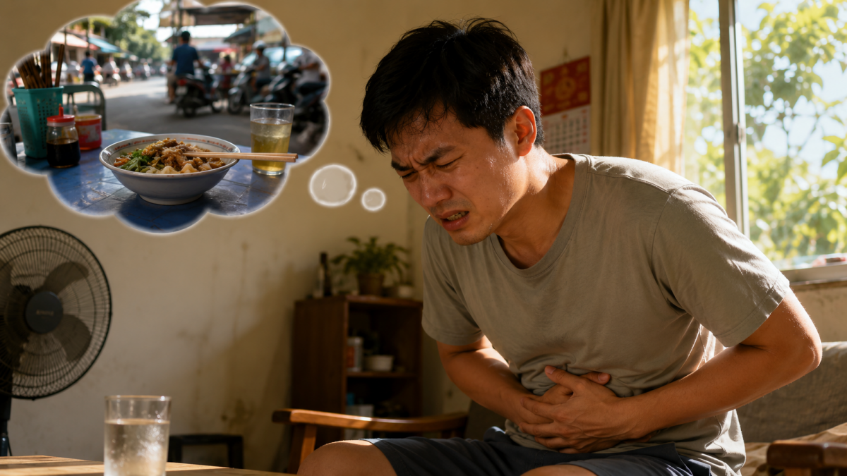 Ăn uống không đảm bảo vệ sinh trong mùa hè là một trong những nguyên nhân gây rối loạn tiêu hóa