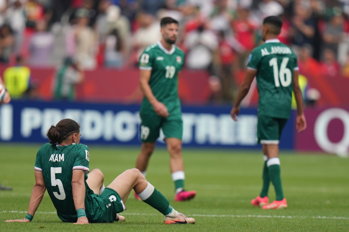 Iraq chia tay World Cup 2026 với vị trí cuối bảng. Đại diện châu Á không giành được điểm nào sau ba trận, ghi một bàn và để thủng lưới 12 lần (Ảnh: AP)
