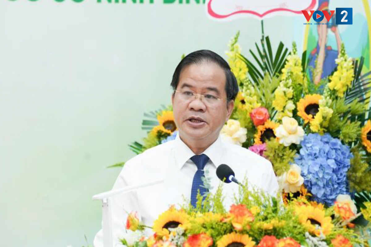 PGS.TS.BS Đào Xuân Cơ, Bí thư Đảng ủy, Giám đốc Bệnh viện Bạch Mai phát biểu