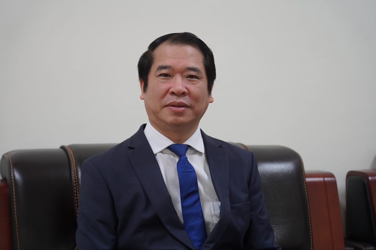 GSTS Lê Thanh Sơn- Hiệu trưởng Trường ĐH Khoa học Tự nhiên - ĐH Quốc gia Hà Nội. Ảnh NVCC