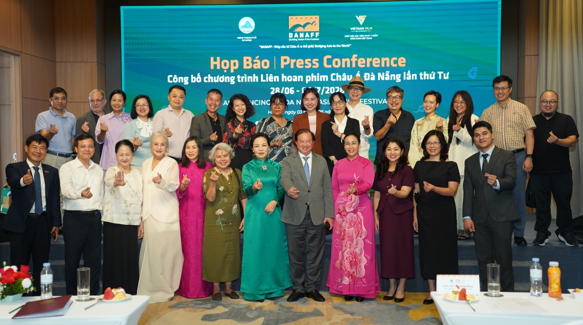 Liên hoan phim châu Á Đà Nẵng lần thứ IV (DANAFF IV) sẽ diễn ra từ ngày 28/6 đến 4/7/2026 với khẩu hiệu “Nhịp cầu từ Châu Á ra thế giới”. Ảnh: BTC