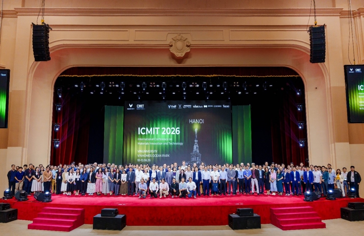 Các đại biểu tham dự ICMIT 2026 (Ảnh: VinUni)