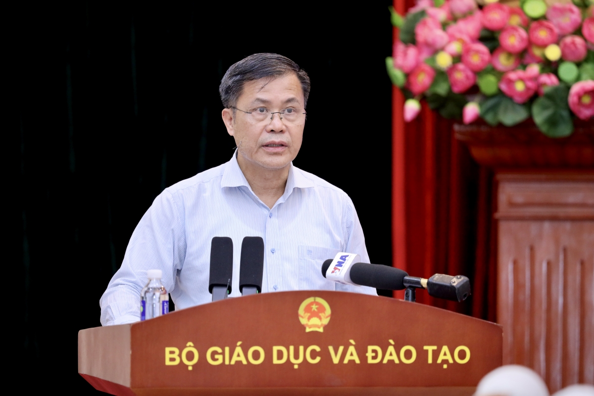 TS. Lê Mỹ Phong, Phó Cục trưởng Cục Quản lý chất lượng, Bộ GD-ĐT
(Ảnh: moet)