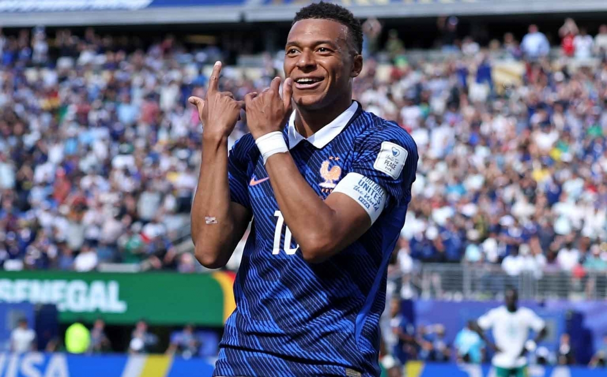 Mbappe trở thành chân sút xuất sắc nhất của Pháp tại các kỳ World Cup (Ảnh: FIFA)