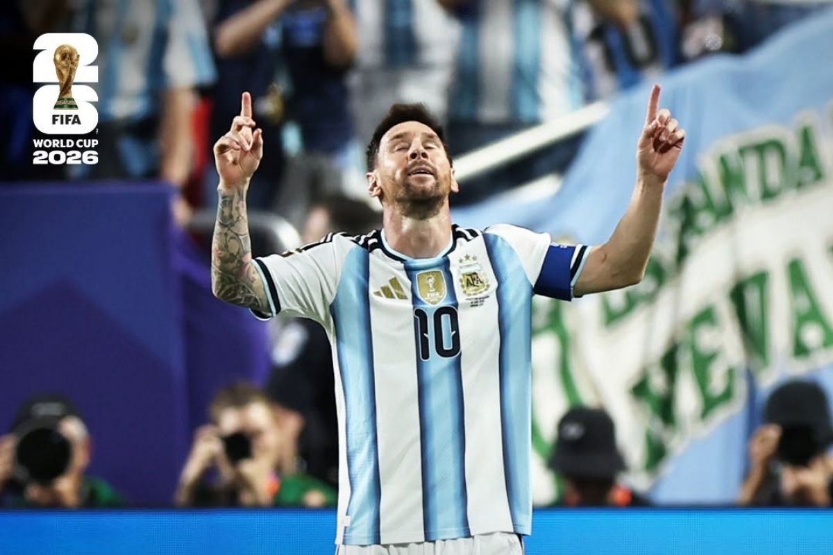 Thủ quân Argentina là cầu thủ đầu tiên lập hatrick tại World Cup 2026 (Ảnh: FIFA)