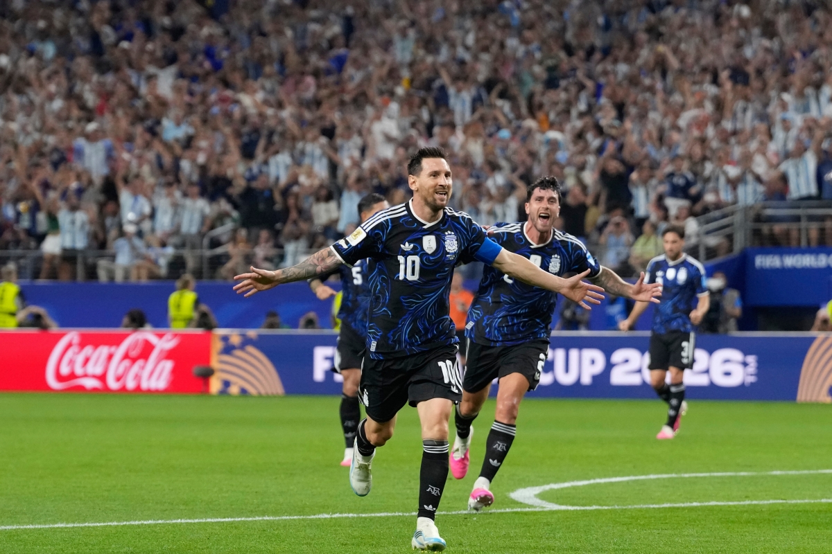 Messi đã có bàn thắng thứ 6 ở World Cup 2026 (Ảnh: AP)