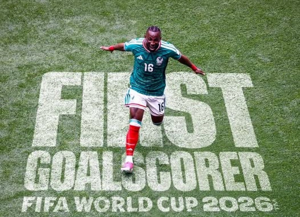 Quinones ghi bàn thắng đầu tiên của kỳ World Cup 2026 (Ảnh: FIFA)
