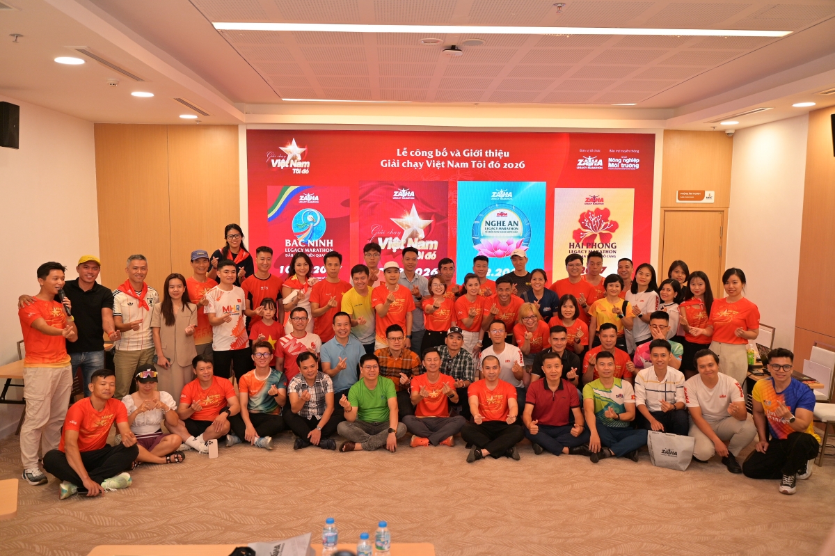 Khoảng 15000 VĐV tranh tài tại 4 cự ly ở giải chạy Việt Nam tôi đó - My Vietnam  2026 (ảnh: BTC)