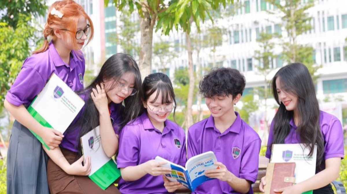 Sinh viên trường Đại học Giáo dục, ĐHQG Hà Nội (Ảnh: Nhà trường)
