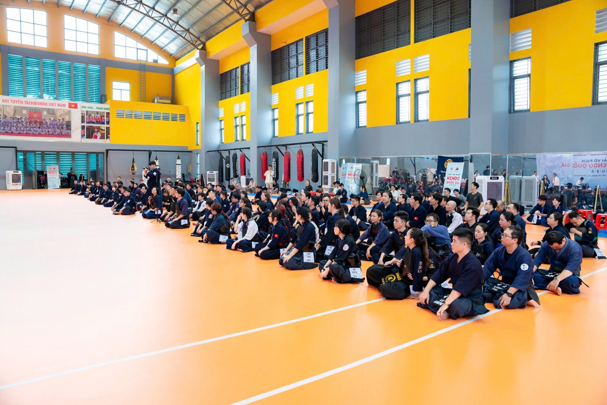 Gần 200 VĐV, HLV tham dự Giải Vô địch kendo quốc gia 2026 (ảnh: VKF)