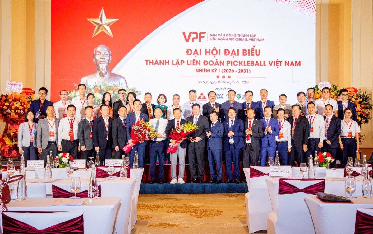 Ra mắt Ban chấp hành Liên đoàn Pickleball Việt Nam nhiệm kỳ I (2026–2031) (ảnh: VPF)