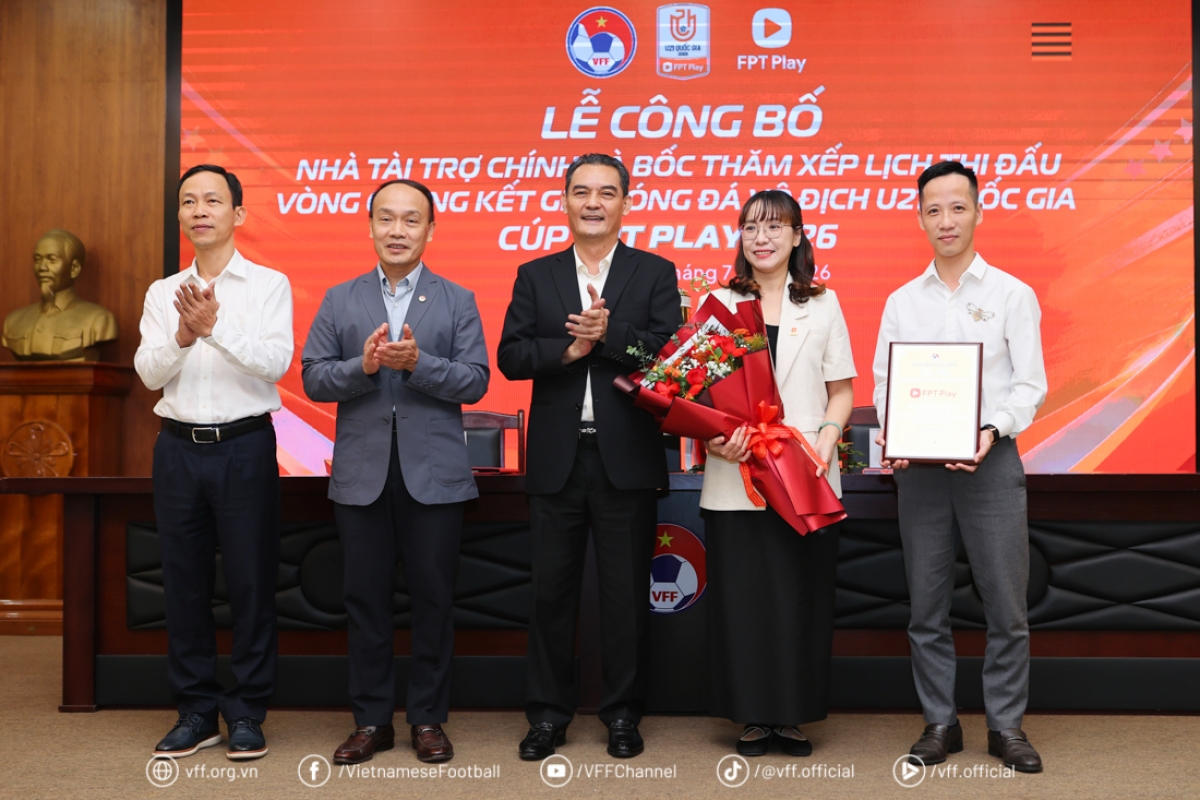 FPT Play mong muốn truyền tải trọn vẹn quá trình trưởng thành, phát triển của các cầu thủ trẻ (Ảnh VFF)