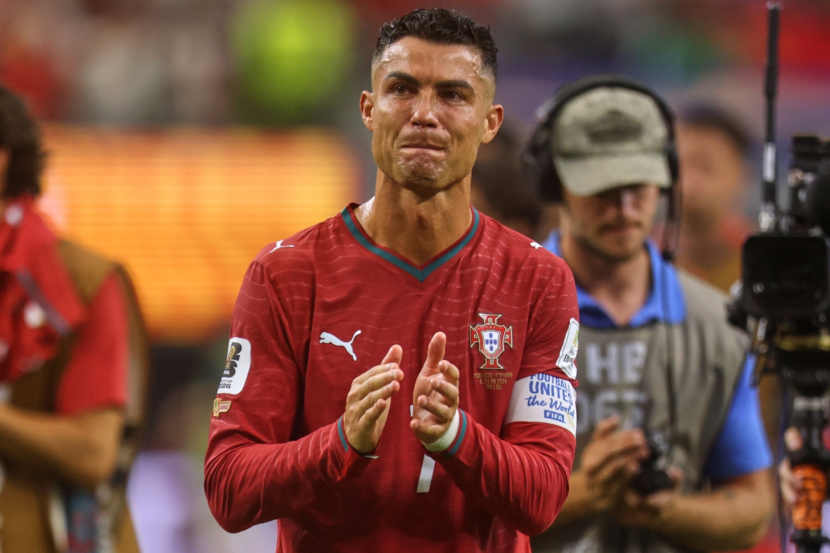Ronaldo chia tay World Cup 2026 trong nuối tiếc tột cùng (Ảnh AP)