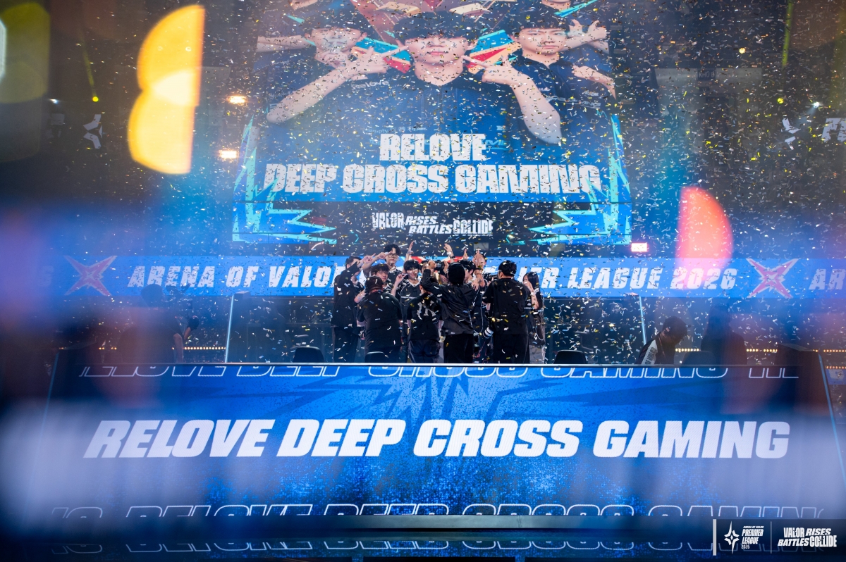 Relove Deep Cross Gaming giành chiến thắng trong trận Chung kết tổng (ảnh: BTC)