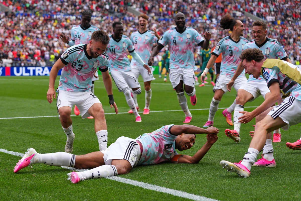 Bỉ lập 2 cột mốc đáng nhớ trong lịch sử tham dự World Cup (Ảnh: AP)