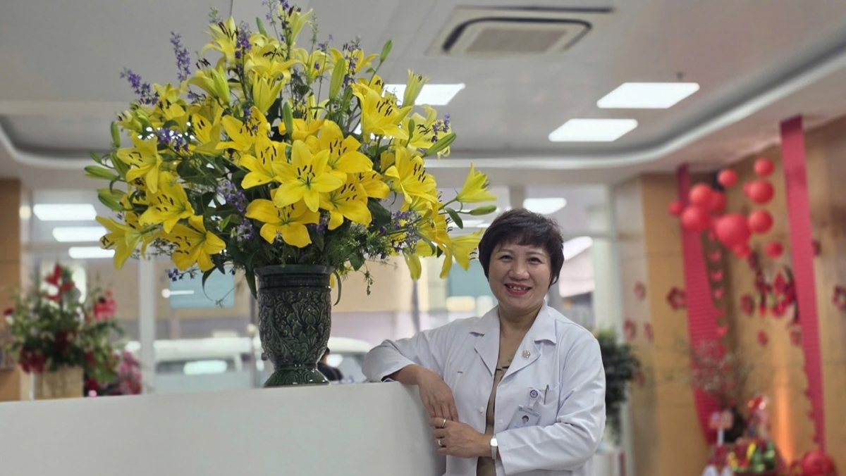 BSCKII Phạm Hải Hà - Phó Trưởng khoa Sản bệnh lý, Bệnh viện Phụ sản TW. Ảnh: BV cung cấp