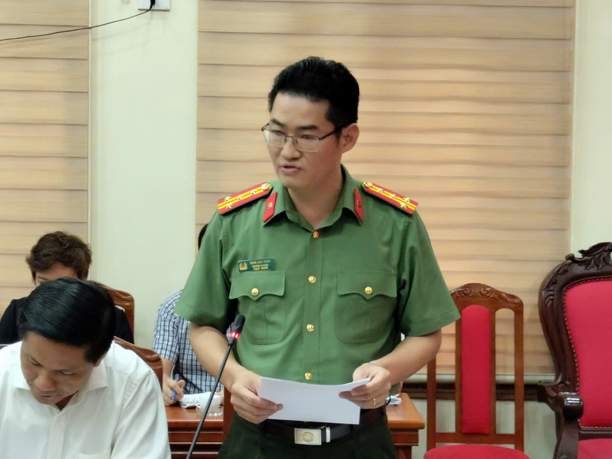 Đại tá Trần Anh Tuấn, Trưởng phòng Tham mưu, Công an tỉnh Tuyên Quang