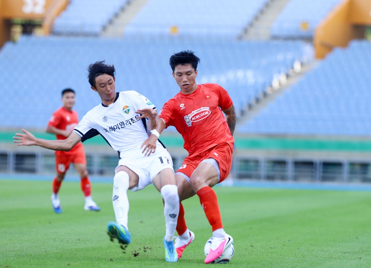 Tuyển Việt Nam nhập cuộc tự tin trước đại diện K.League 1 (Ảnh VFF)