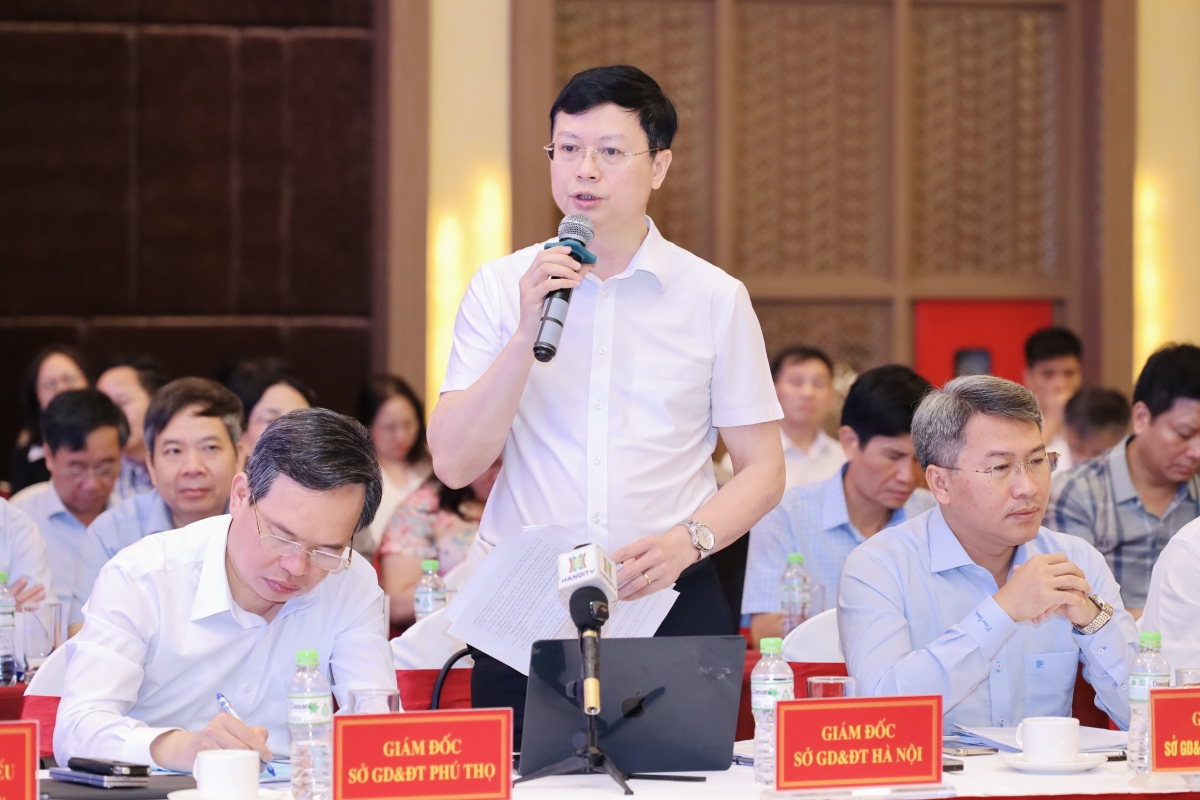 Ông Nguyễn Văn Hiền – Giám đốc Sở GD-ĐT Hà Nội. (Ảnh: Moet)