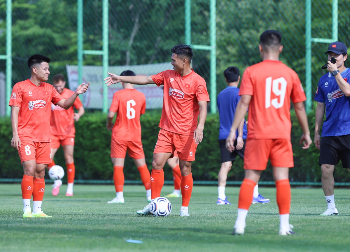 Toàn đội đang tập trung chuẩn bị thật tốt cho giải ASEAN Cup 2026 (Ảnh VFF)