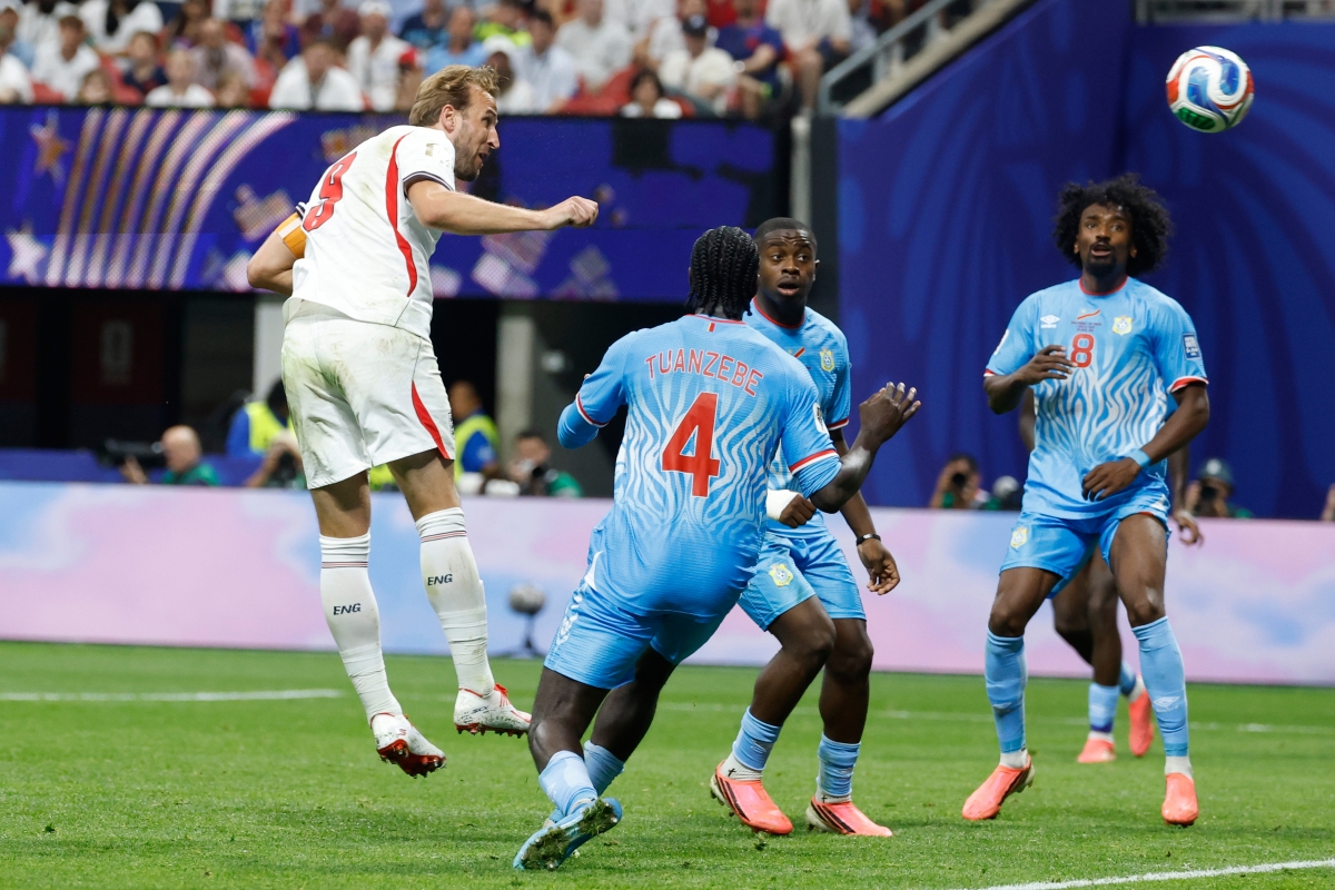 Harry Kane ghi bàn gỡ hoà và giải toả áp lực cho đội tuyển Anh (Ảnh: AP)