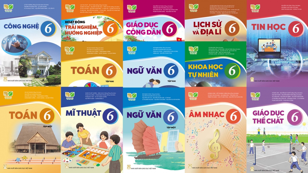 Hiện nay, bộ sách giáo khoa được lựa chọn sử dụng thống nhất toàn quốc từ năm học 2026-2027 là bộ Kết nối tri thức với cuộc sống của NXB Giáo dục Việt Nam
(Ảnh: NXBGDVN)