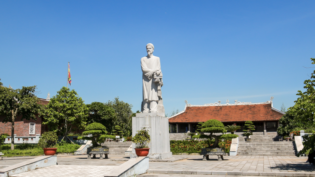 Khu tưởng niệm nhà bác học Lê Quý Đôn tại xã Lê Quý Đôn, tỉnh Hưng Yên. Ảnh: Bộ VHTTDL