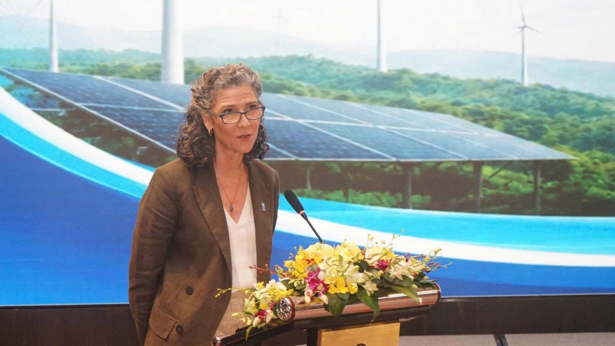 Bà Ramla Khalidi, Trưởng Đại diện thường trú UNDP tại Việt Nam. Ảnh UNDP