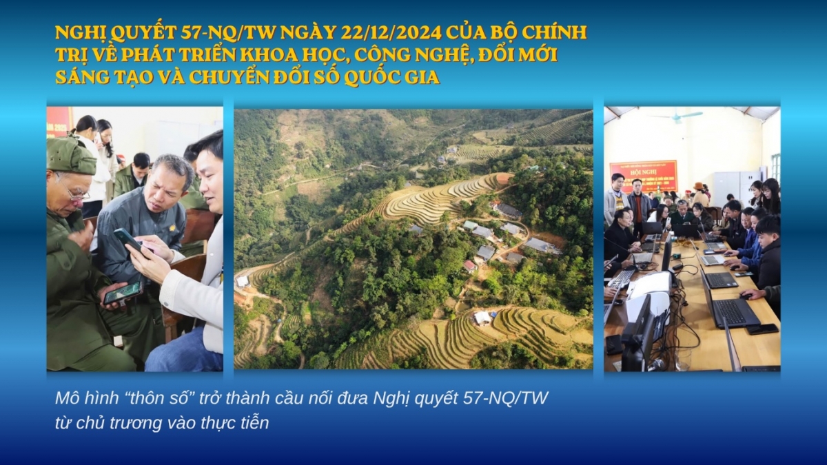 Toàn xã Bát Xát (Lào Cai) hiện có 7 thôn đang triển khai mô hình "thôn số" - ảnh: Baochinhphu.vn