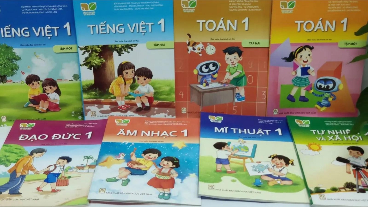 Bộ SGK Kết nối tri thức với cuộc sống được lựa chọn là bộ sách dùng chung trong toàn quốc từ năm học 2026-2027 (Ảnh: NXBGDVN)