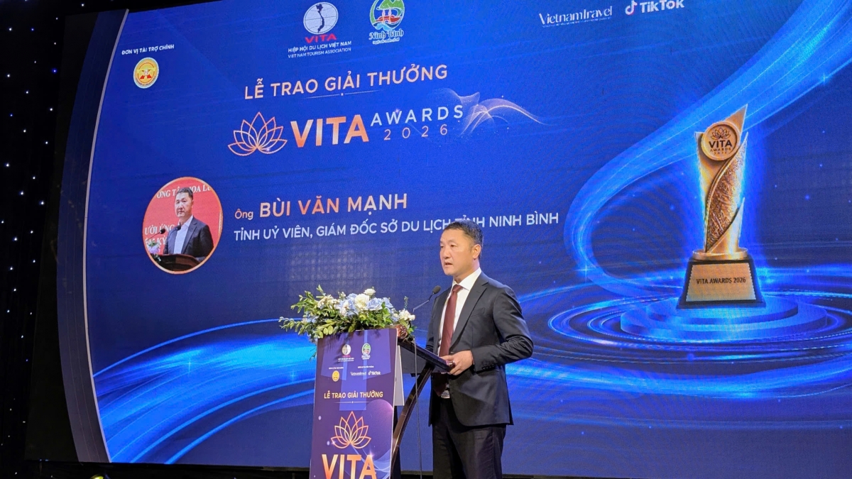 Ông Bùi Văn Mạnh- Giám đốc Sở Du lịch tỉnh Ninh Bình. Ảnh: Lina Vũ Mai