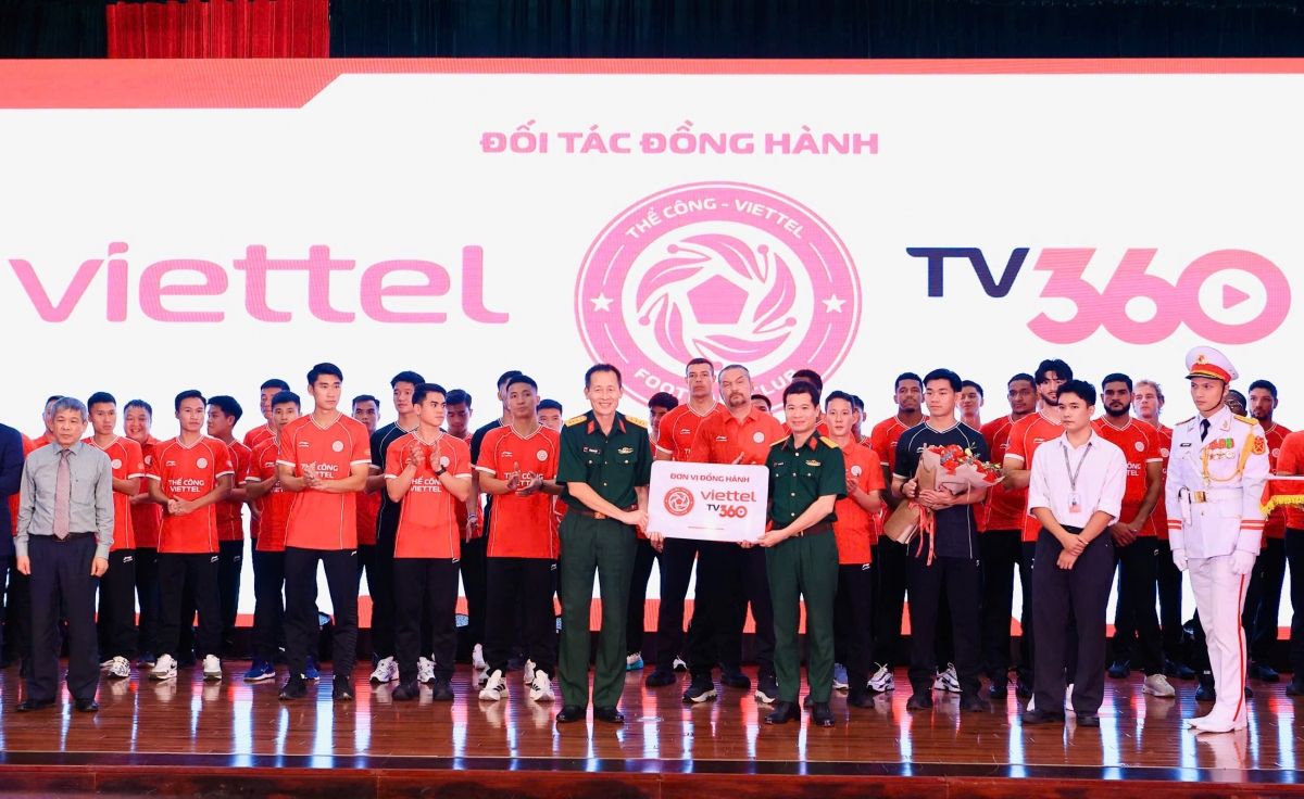 Thương hiệu TV360 và nhiều đơn vị tài trợ tiếp tục đồng hành cùng đội bóng trong mùa giải mới (ảnh: CLB)