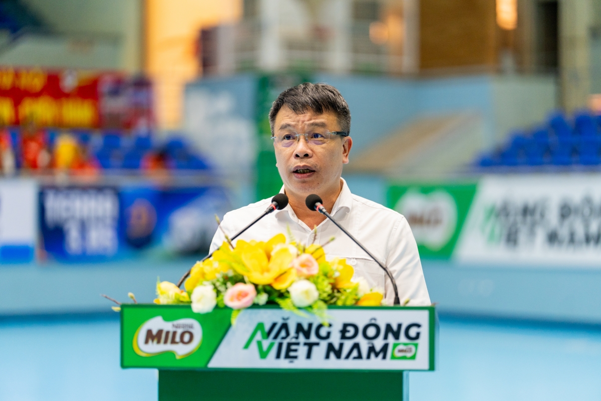 Ông Nguyễn Phan Khuê tin rằng thể thao là một trong những yếu tố mang lại sự phát triển toàn diện cho trẻ em (Ảnh BTC)