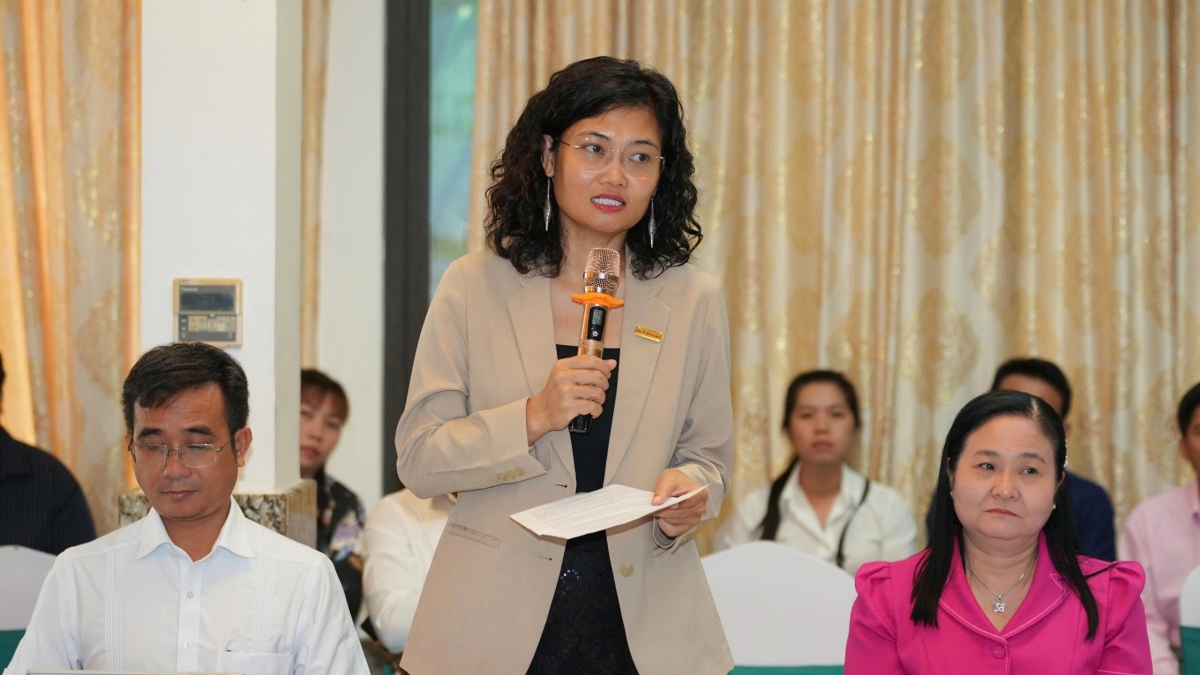 Bà Hoàng Phương Thảo - Giám đốc quốc gia ActionAid Quốc tế tại Việt Nam (Ảnh: BTC)